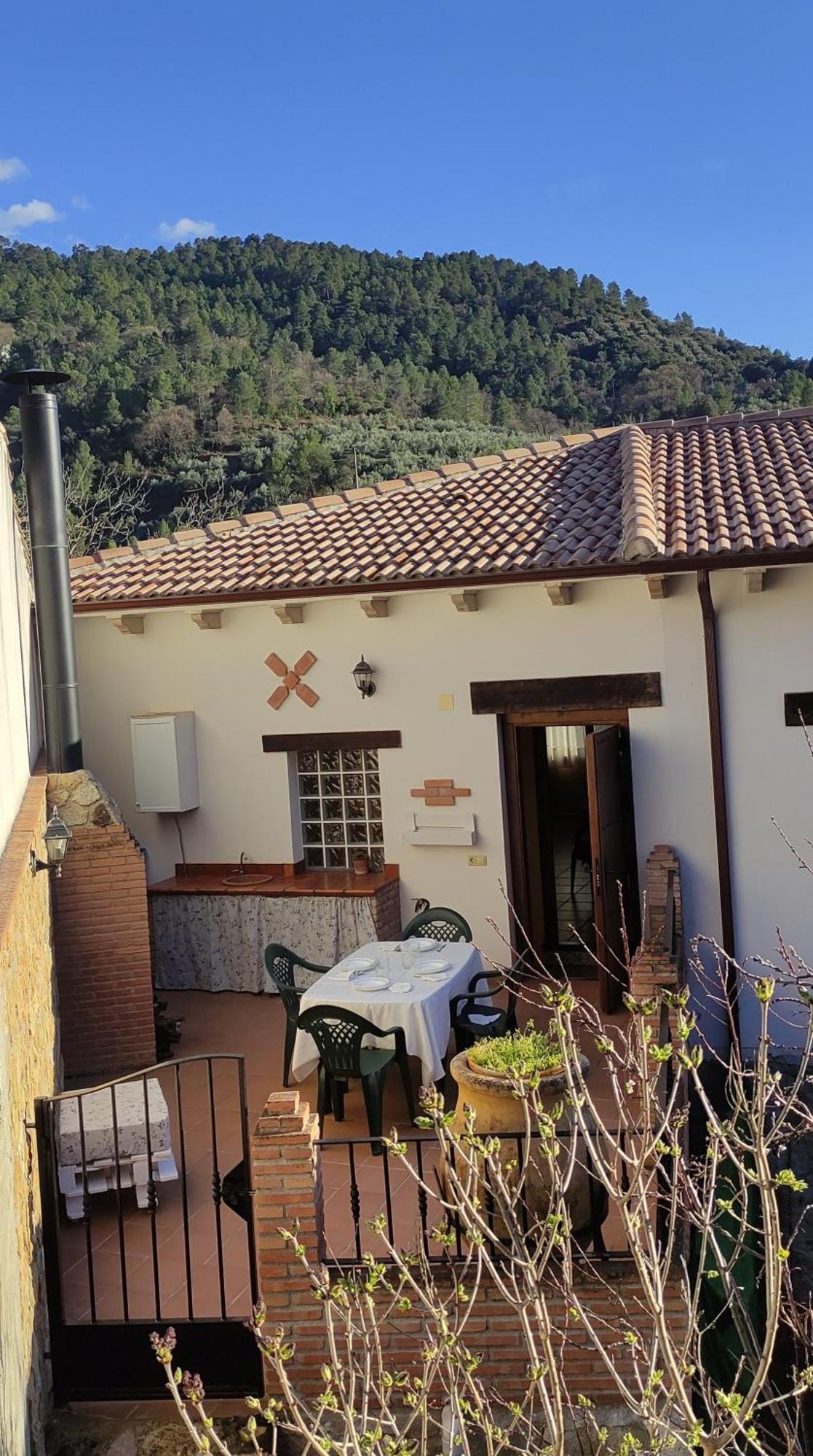 Casa Rural Las Nogueras Caserio Arroyofrio Exterior foto